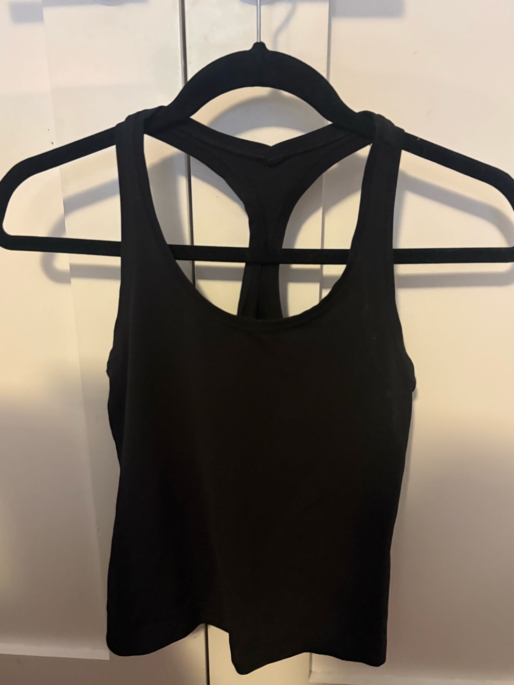 Lululemon Black Racerback Tank Top